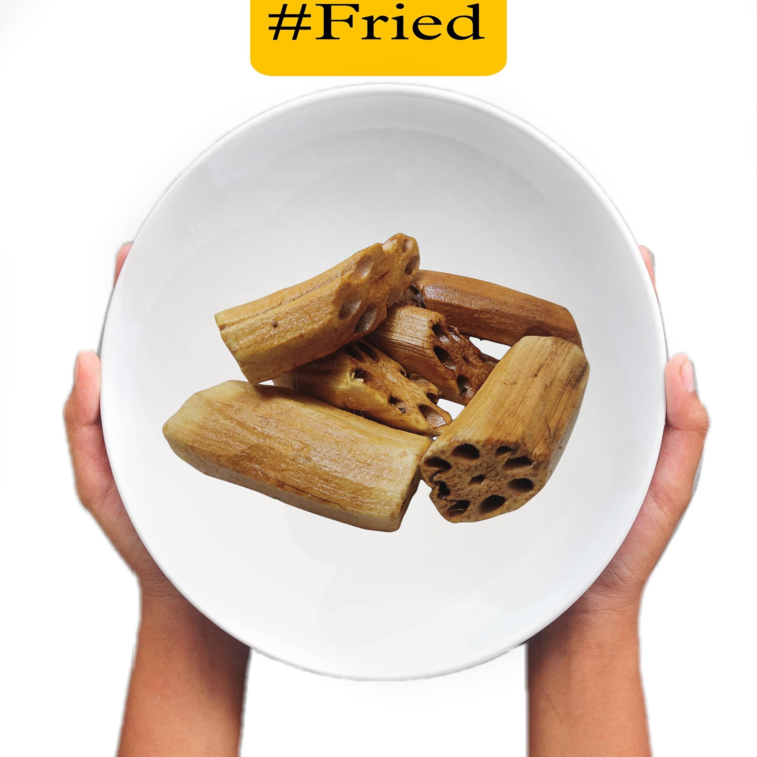 SSG SSG Dry Lotus Stem Vathal | Sindhi Dried Biya/Bhee/Bhae (Kamalkakdi or Kanwal kakri) (200 gm)