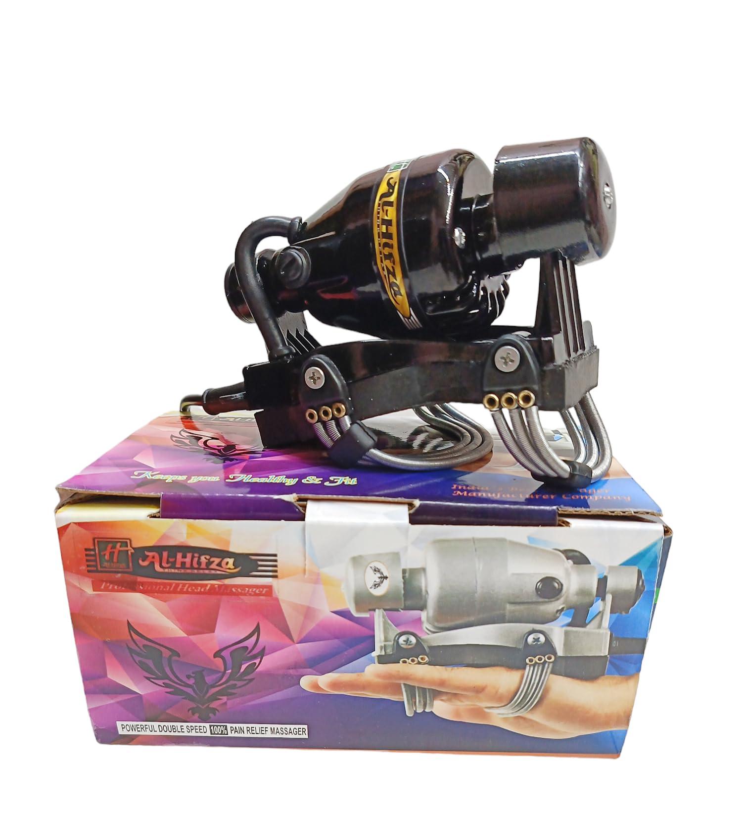 AL HIFZA Al HIFZA Handy Powerful Floating Action Body/Head Massager/Double Speed Handy Massager (black)