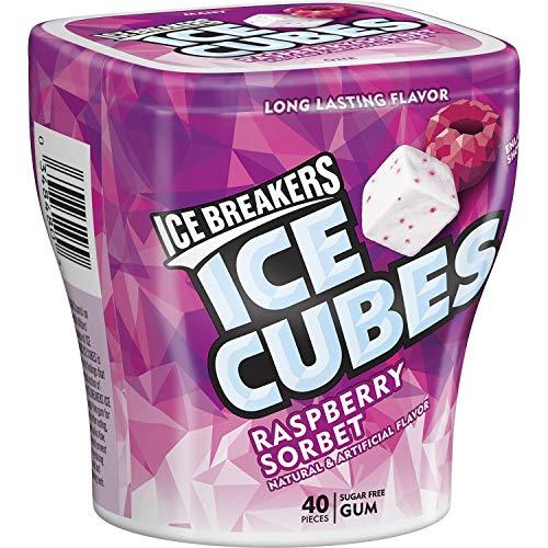 Ice Breakers Ice Breakers Raspberry Sorbet Ice Cubes 40 Pieces Jar, 120 g