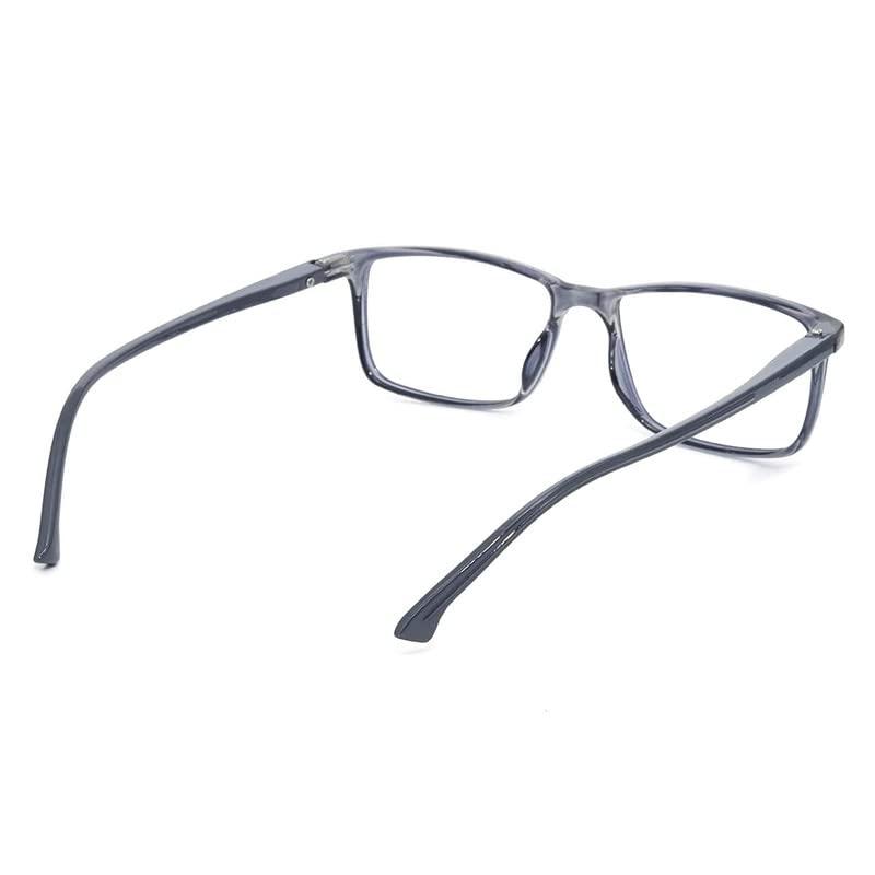 Optify Optify Bifocal Reading Glasses for Men and Women Unisex Reading Glasses Distance Plano Reading (Grey)