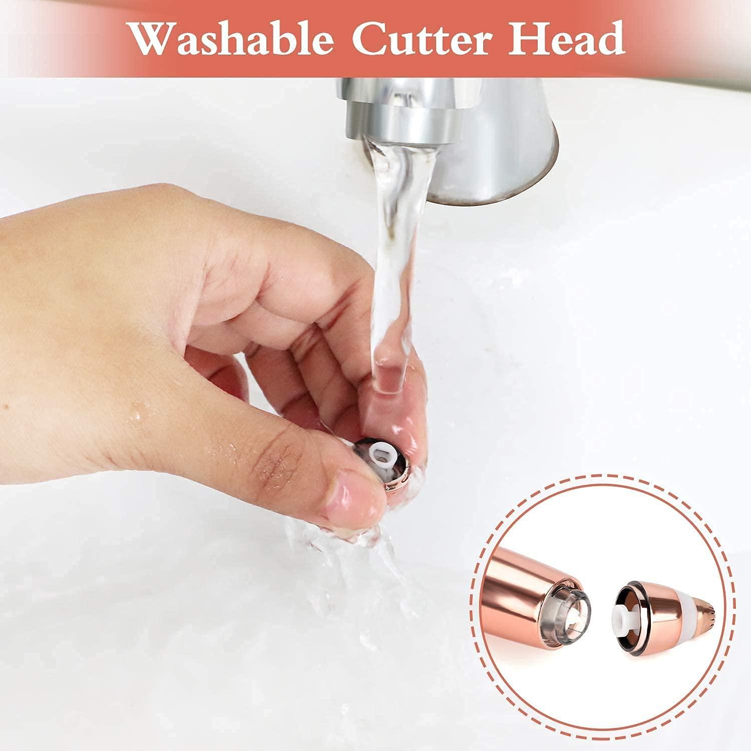 VishBin VishBin Flawless Women's lady shaver USB Rechargeable Painless Electric Eyebrow Trimmer Facial Hair Remover