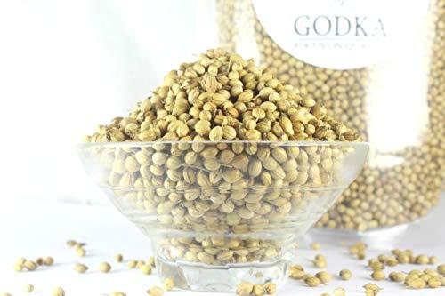 GODKA Godka Whole Organic Coriander Seeds/Coriander Seed/Dhaniya Seed/Whole Dhania Seeds,1kg