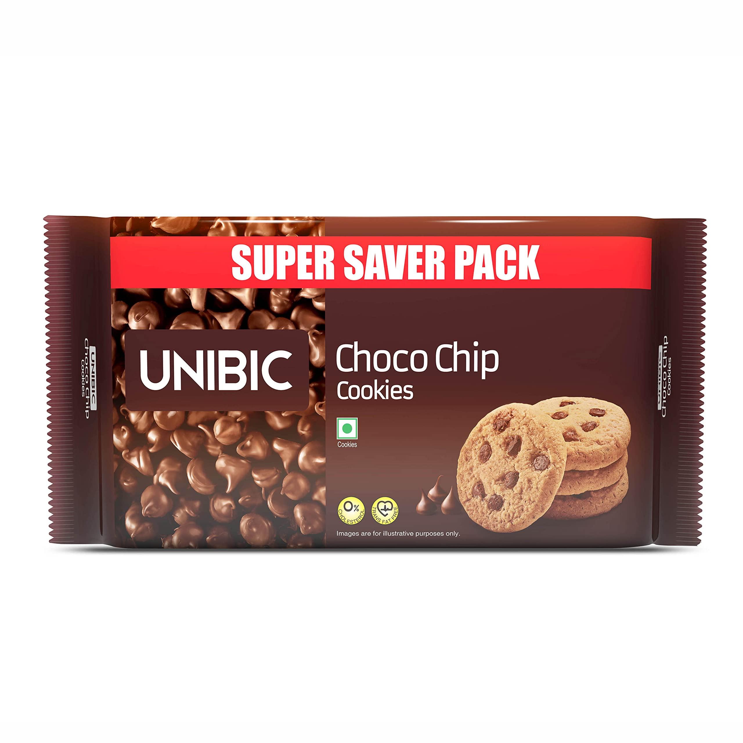 Unibic Unibic Choco Chip And Fruit N Nut Cookies Combo, 500Gram X 2 - Assorted