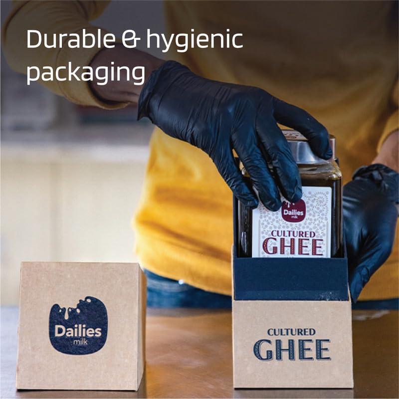 Dailies Dailies A2 Gir Buffalo 100% Desi Ghee, Cultured butter by Churning Curd for Health & Wellness, 350 ml