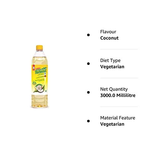 Great Bazaar KLF Coconad 100% Pure Coconut Oil, 1L