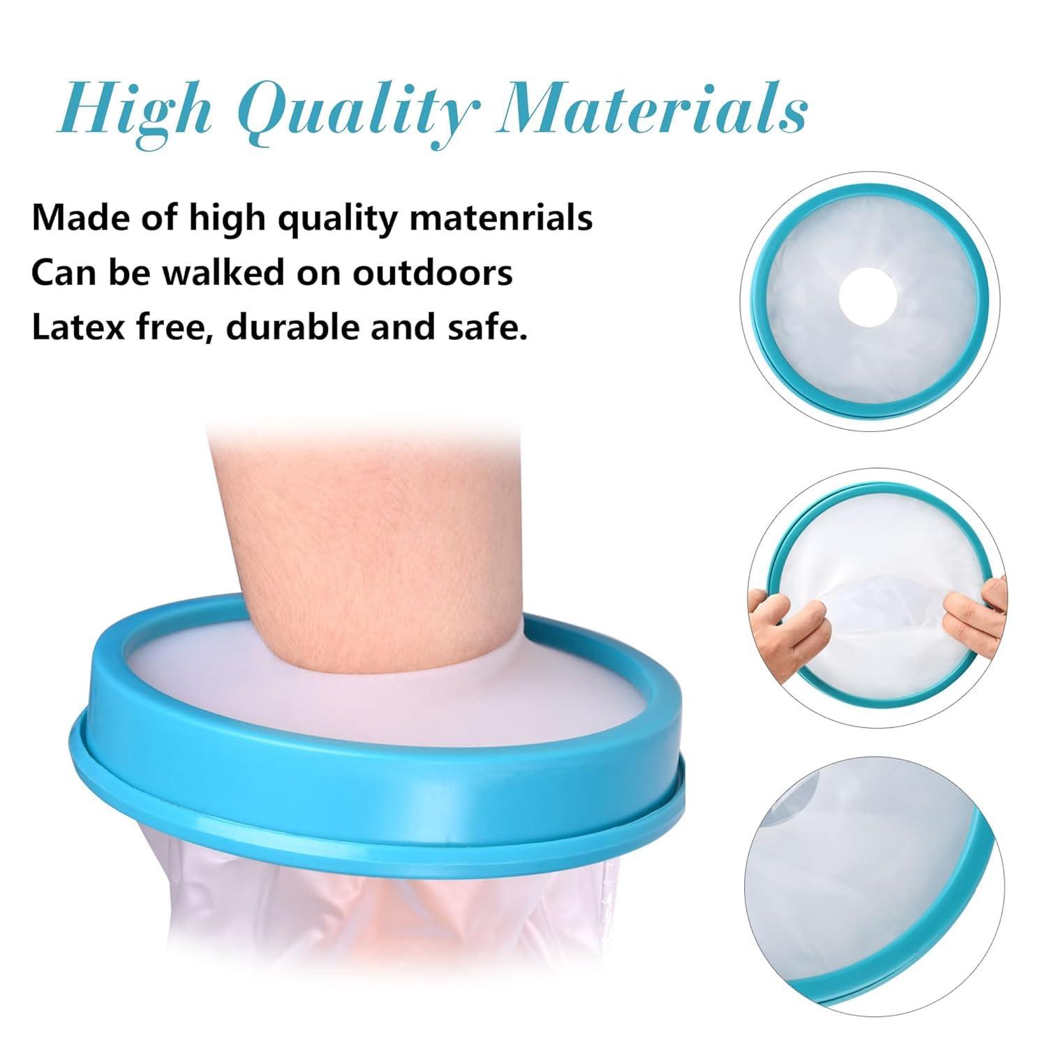 WICHARSH WICHARSH Waterproof Cast Cover Arm, Plaster Cast Hand Cover,Reusable Arm Cast Cover for Shower, Cast Protectors, Dressing Cover for Shower Bath, Hand Protector for Showering, Wrist, Elbow