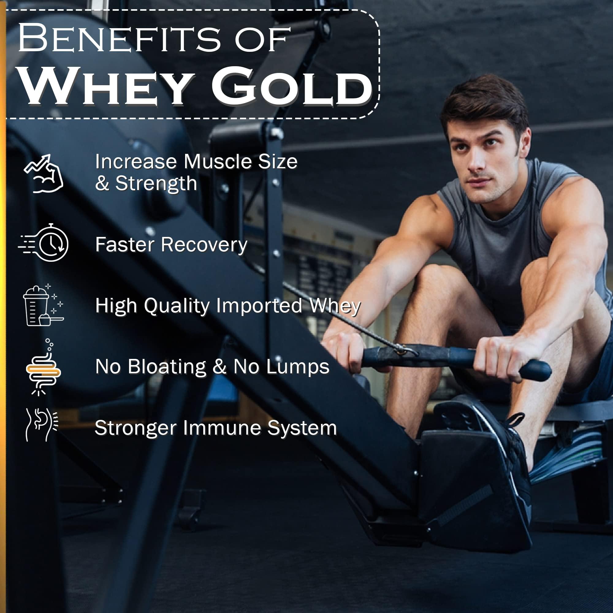 NAKPRO NAKPRO Gold Whey Protein Concentrate 500g Coffee | 25.5g Protein, Trustified Certified Supplement Powder | Fast Absorbing Whey Protein Powder