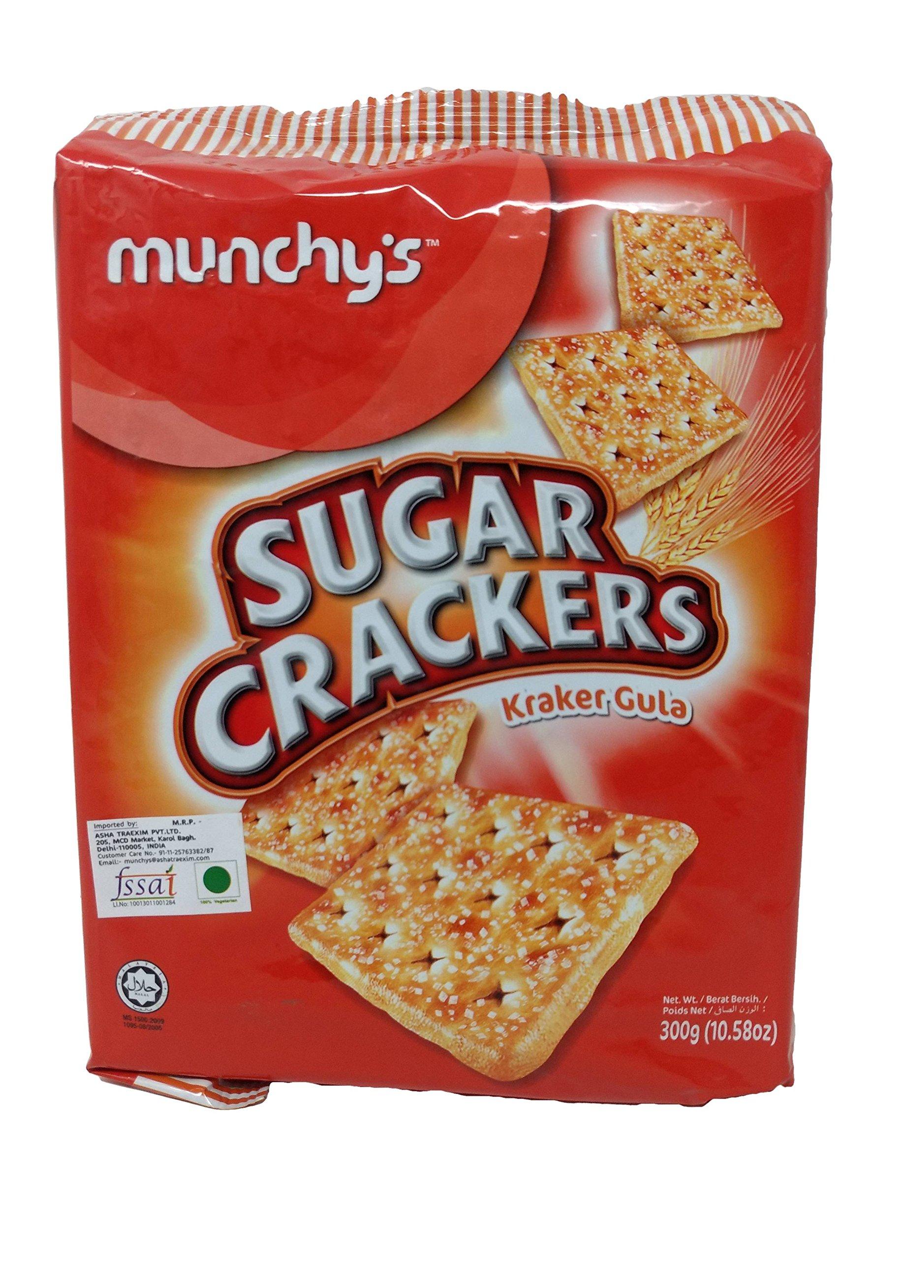 Munchy's Munchy's Biscuits - Sugar Crackers, 300g Carton