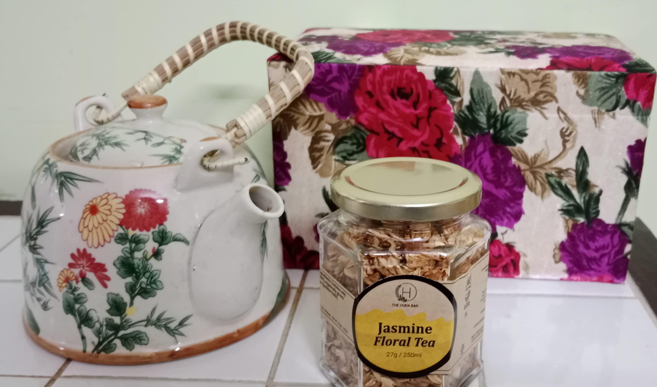 THE HUDA BAR THE HUDA BAR Jasmine Organic Tea Floral & Herb Teas 27gms