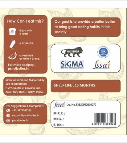 Dr NUTS Dr NUTS Peanut Butter Cookie n Cream 1KG | High Protein & Fiber | No Preservatives | Vegan | Non GMO | Cholesterol Free | Gluten Free