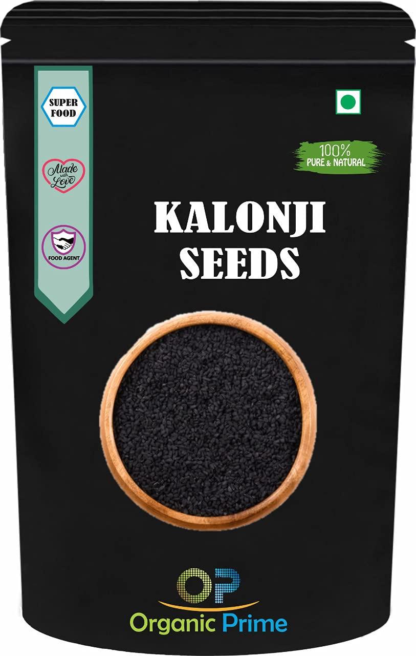 Organic Prime Organic Prime Kalonji Seeds | Nigella Seeds | Black Cumin Seeds - 200 GM By Organic Prime