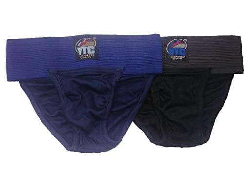 VTC VTC Men\'s Gym Supporter (Pack of 2, Medium: 85cm/34Inch)