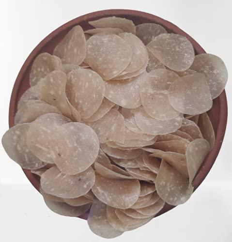 SR Foods SR Foods Ready To Fry Onion Small Papad Fryums With Chat Masala | Piyazz Papad | Vathal | Vadiyalu | Sandige | Kondattam ( ) (250g Pack Of 3)