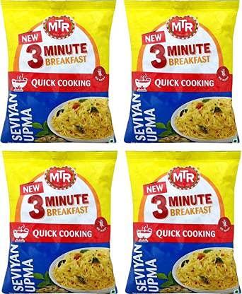 New Rise MTR Seviyan Upma 160g ( Pack of 4 )