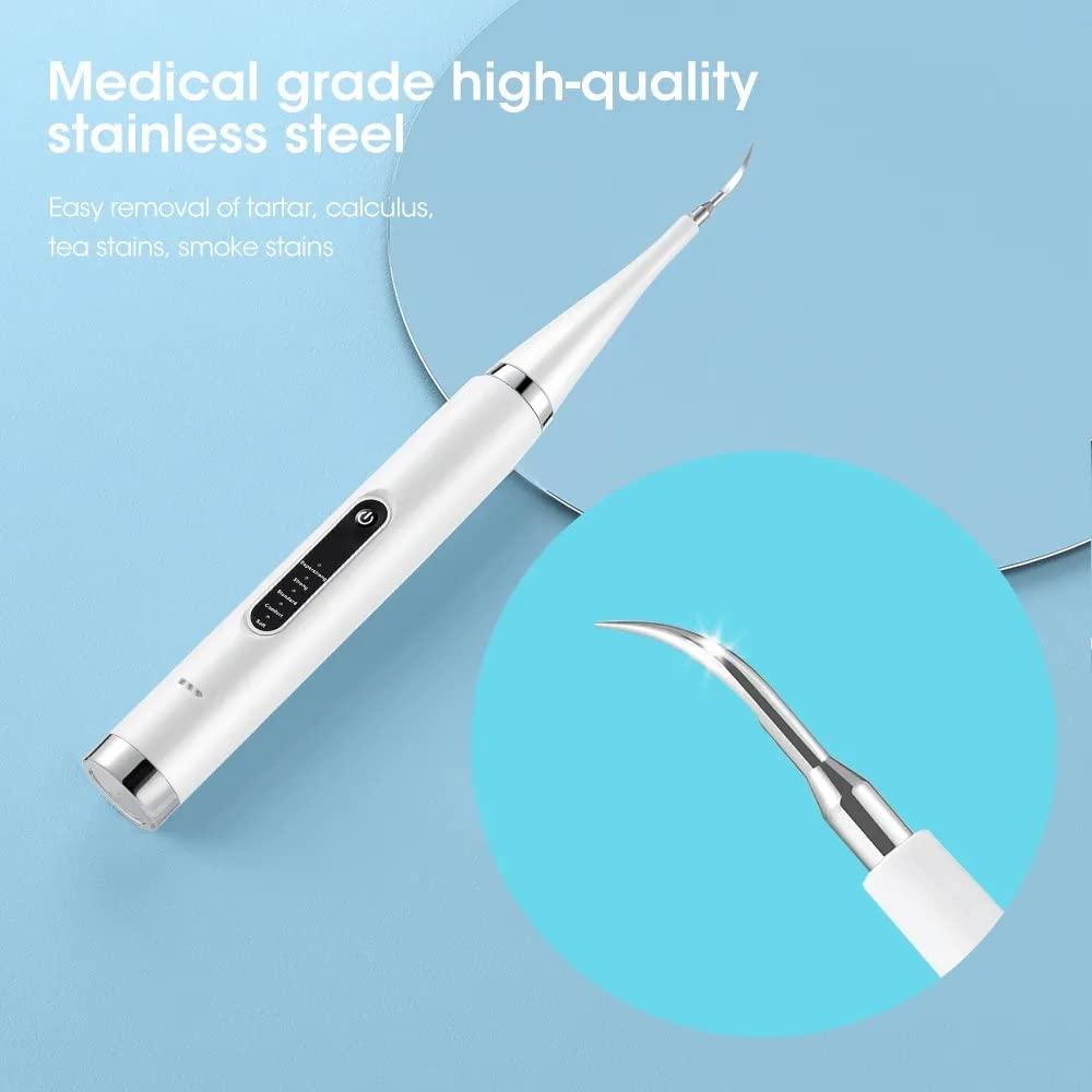 Bioline Bioline Calculus Remover Teeth Whitening Kit Tooth Cleaner Set Oral Care Electric Toothbrush Plaque Remover Tartar Removal Dental Scaler Stainless Steel Calculus Dental tools Professional