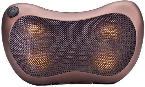 GETZET GETZET Car Massager Electric Pillow Personal Back Pain Relief, Neck Back Massager Full Body Anti-Stress Pain Relief Massager Pillow with 8 Ball For Home Office.
