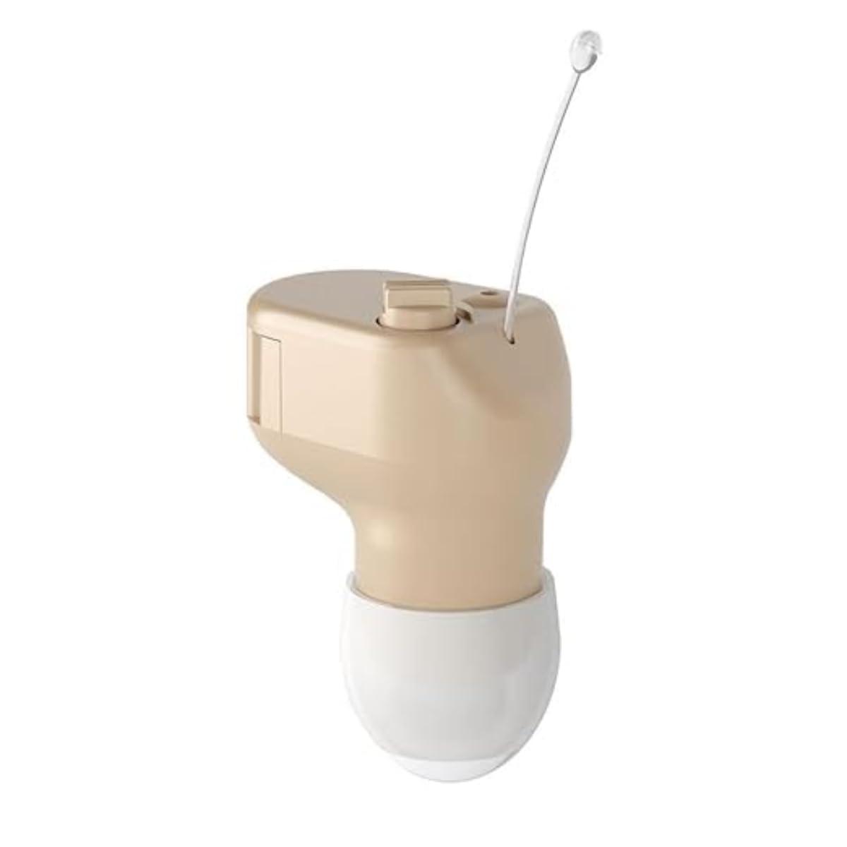 Aika Aika K-188 Behind the Ear Sound Amplifier Hearing Aid Machine with Battery Suitable for upto 60% Hearing Loss Ear (For Single Ear, With 3 Month Warranty)
