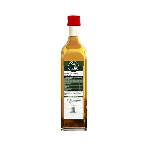 Cudiq Cudiq Extra Virgin Olive Cold Pressed Oil 250 Ml | 100% Natural and Healthy | Cold pressed olive oil for cooking and other uses