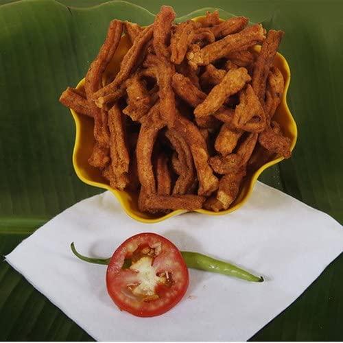 SHYAM SUNDER Shyam Sunder Tam Tam Namkeen 800g Vadodara Tam Tam Mix Namkeen ( 400g x 2) Snacks Mixture Gathiya Snacks Spicy Sweet And Sour Taste Gathiya Tasty Ready To Eat Tea Time Snacks Combo 400gm Each- (Pack of 2)