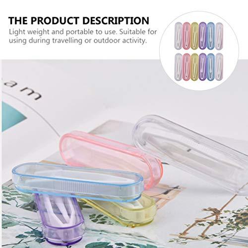 HEALLILY HEALLILY Lens Inserter 12 Sets Contacts Lens Tweezers and Sticks Contacts Lens Inserter Remover Tool