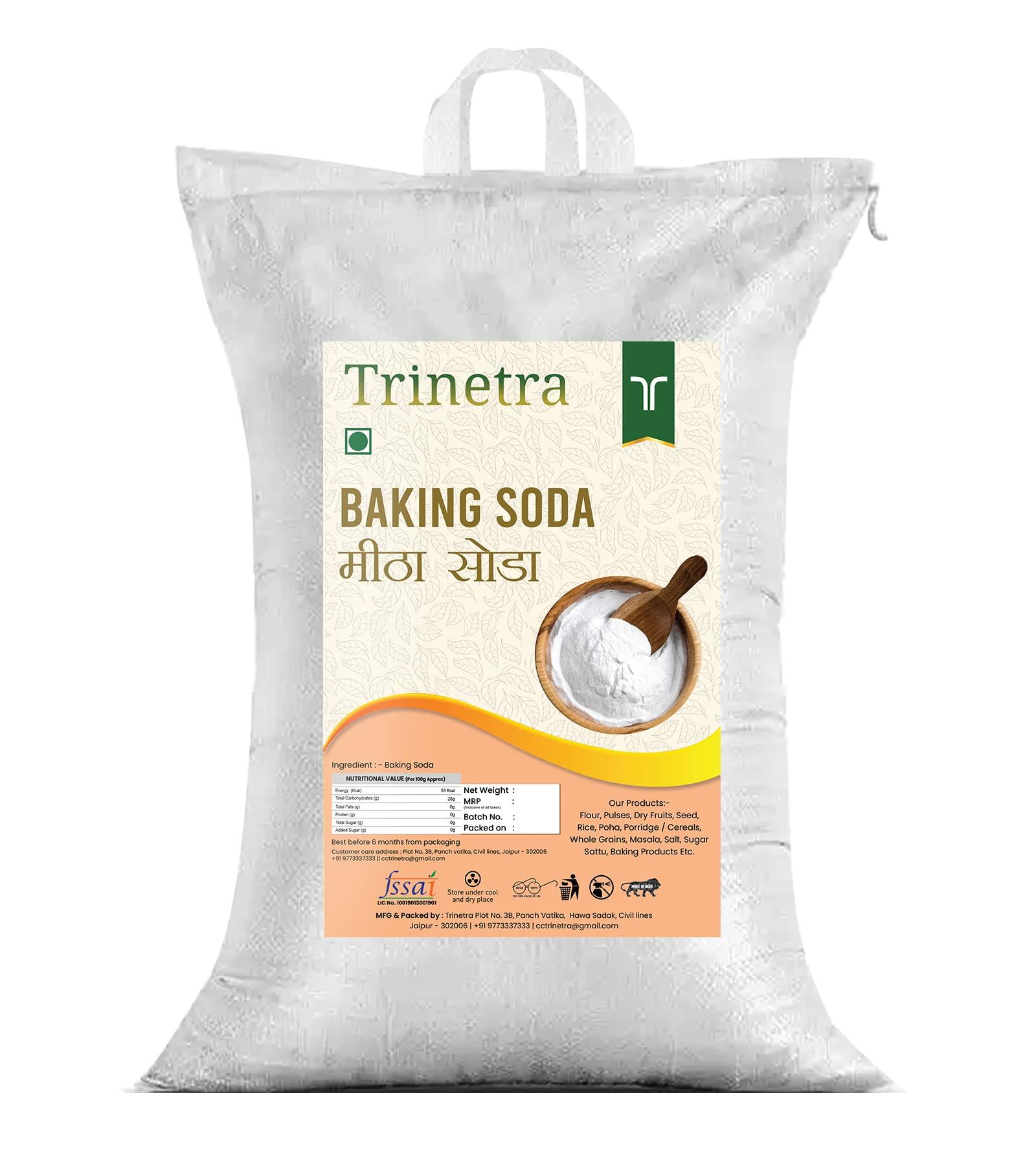 Trinetra Trinetra Meetha Soda/Baking Soda 5Kg Pack