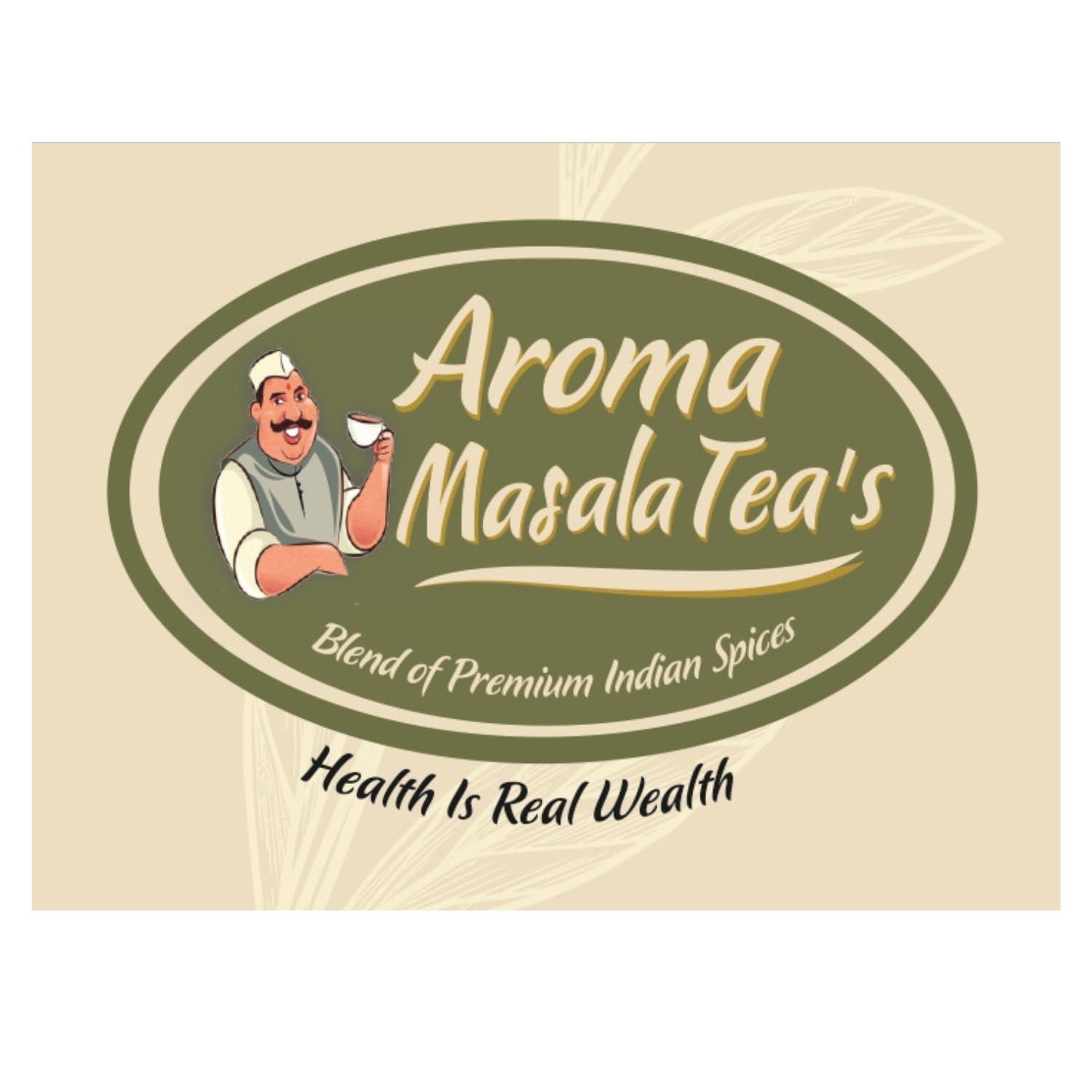 Aroma Tea\'s Aroma Tea\'s Masala Tea & Masala Chai Patti Loose Leaf,1Kg Masala Ti| Masala Chayi | Masala Chayi | Fresh Loose Leaf Kadak Chai Tea