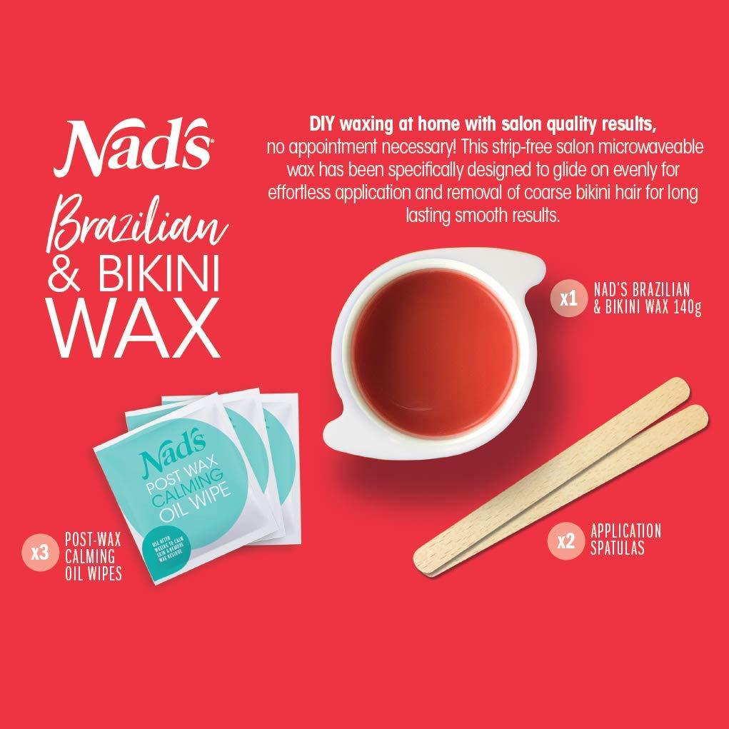 NAD'S Nad's Brazilan & Bikini Wax Kit, 4.9-Ounces
