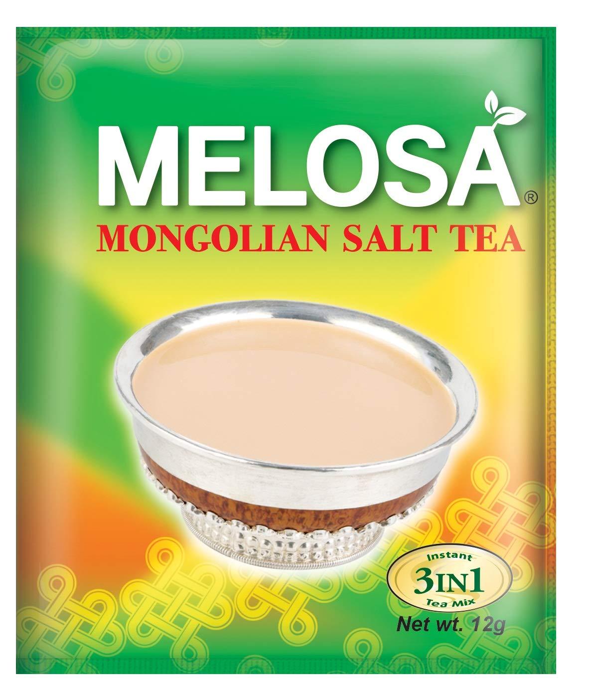 MELOSA MELOSA, Mongolian Salt Tea Butter Tea PO Cha. Instant 3 in 1 Tea Mix g, 240 gram