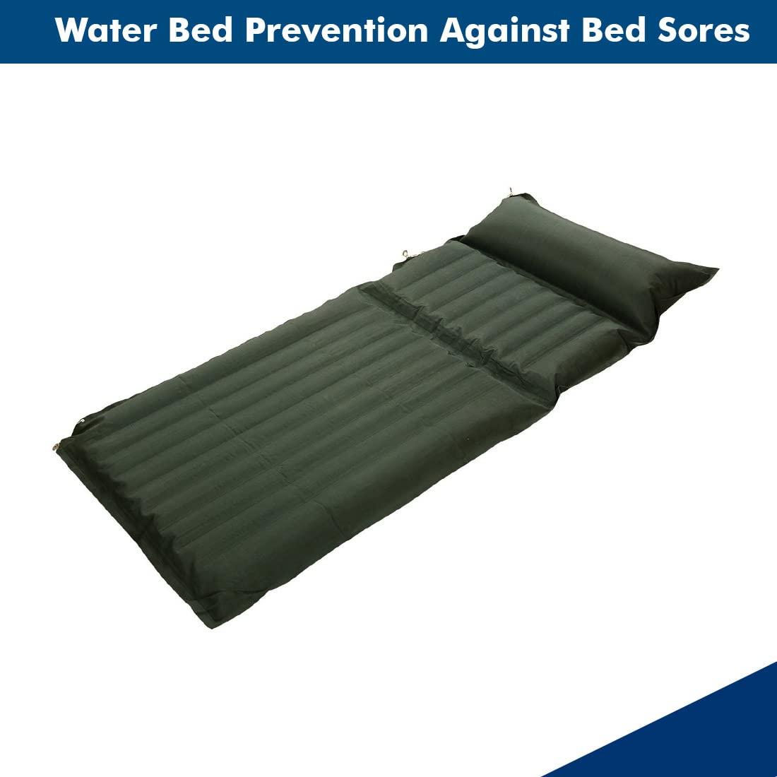 Dr. Care Dr. Care Water Bed for Patients, Medical Antisore Bed, Prevention of Bedsores, Durable Water Mattress, Polycotton, Green
