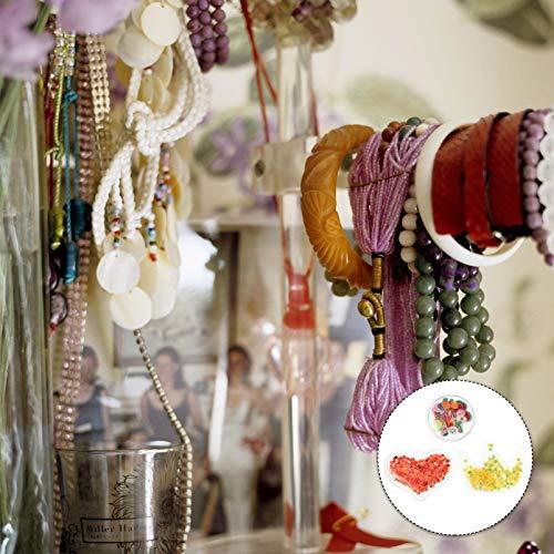 ARTIBETTER ARTIBETTER 15Pcs Shaker Sequins Clear Quicksand Shaker Bling Filling Sequin Paillette Decoration for DIY Craft Hair Clips Making