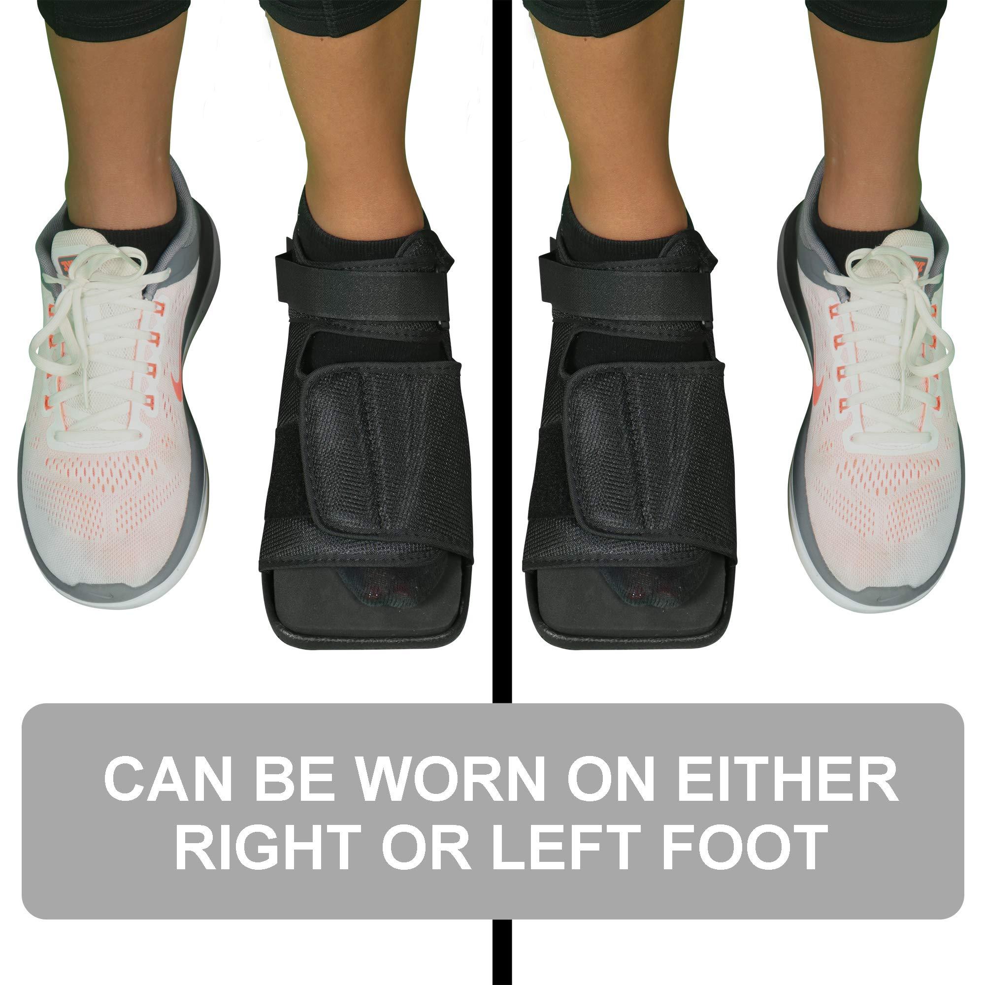 MARS Wellness Large : Premium Post Op Broken Toe/Foot Fracture Square Toe Walking Shoe Cast - Mens - Large