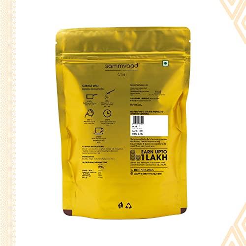 Teabox Sammvaad Masala 250 Grams I Your Everyday Cup Kadak Chai With Ginger, Cardamom, Pepper And Cloves Inside | Crafted For Togetherness | From The House Of Teabox