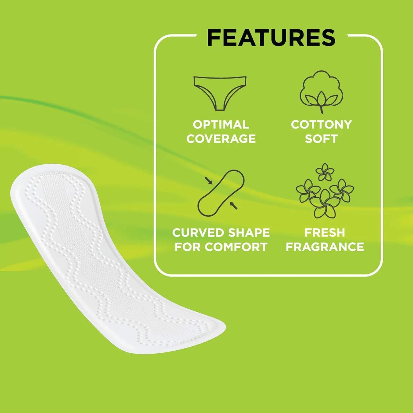 PEESAFE Pee Safe Organic Cotton, Biodegradable Sanitary Pads (Pack of 10, Overnight) & PEESAFE Aloe Vera Panty Liners for Extra Comfort (Set of 2, 50 Liners)
