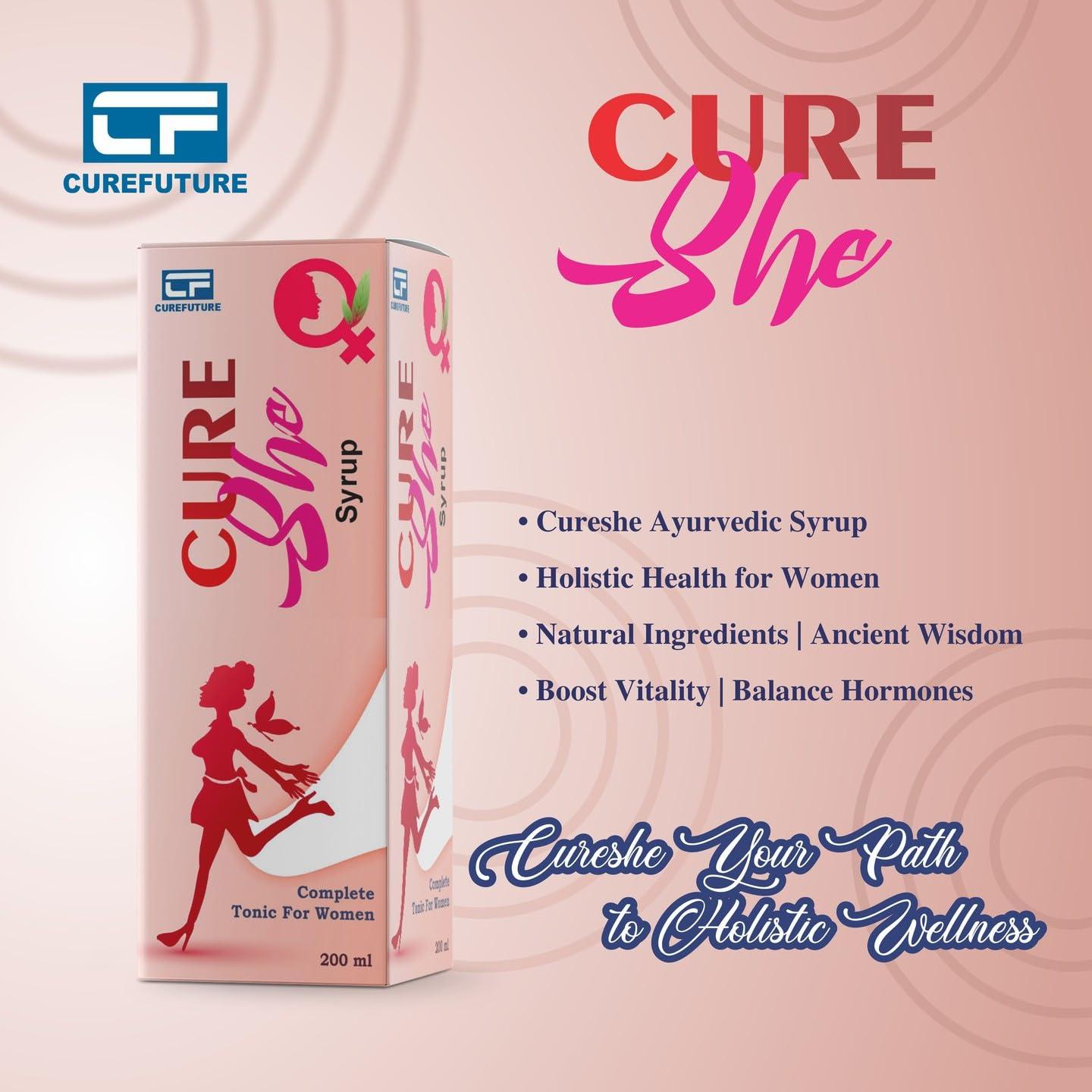 CUREFUTURE Curefuture Cure She Syrup | 200Ml