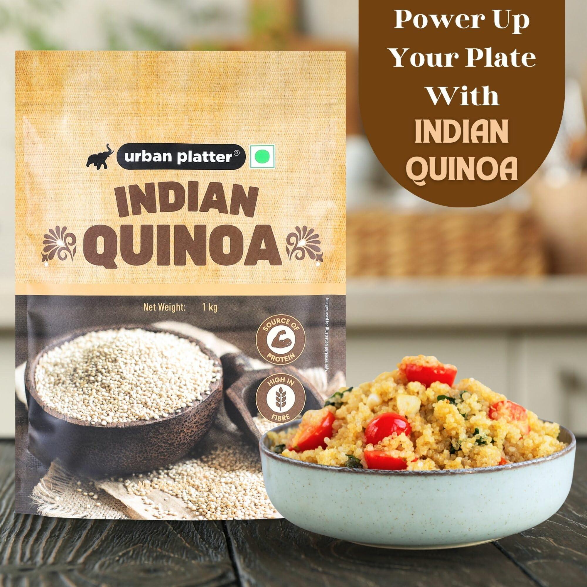 urban platter Urban Platter Whole White Indian Quinoa Grain, 1Kg