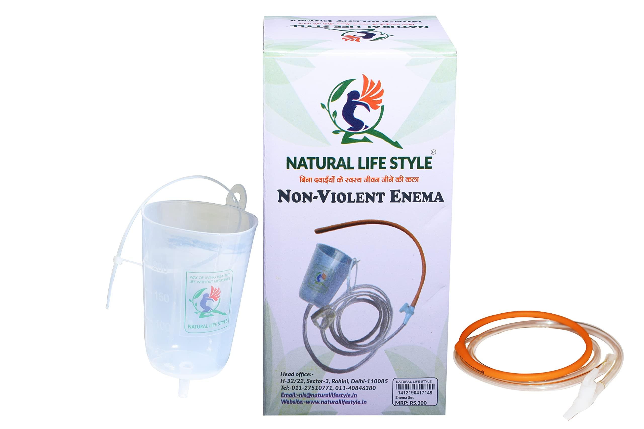 NLS NLS Combo Pack Of 3 Patti, New Rogo Se Bachav And Enema for Home Use Complete Set (2 Cathetors,1 Tap & 1 Can (250 ml))