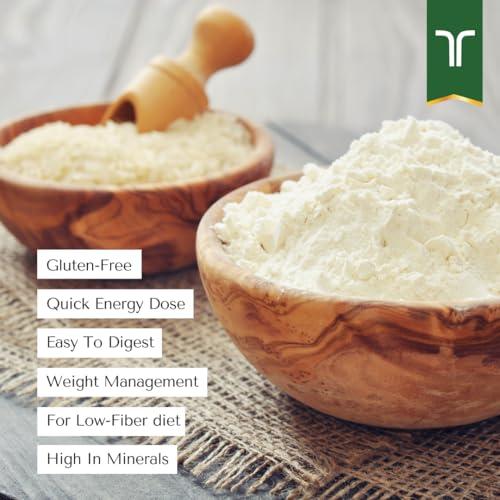 Trinetra Trinetra Rice Flour (Chawal Atta)| 500Gm Each (Pack Of 2)| COMBO OFFER| With High Fibre| Gluten Free, Dairy Free, Nut Free| For Cooking & Baking| Wheat Substitute