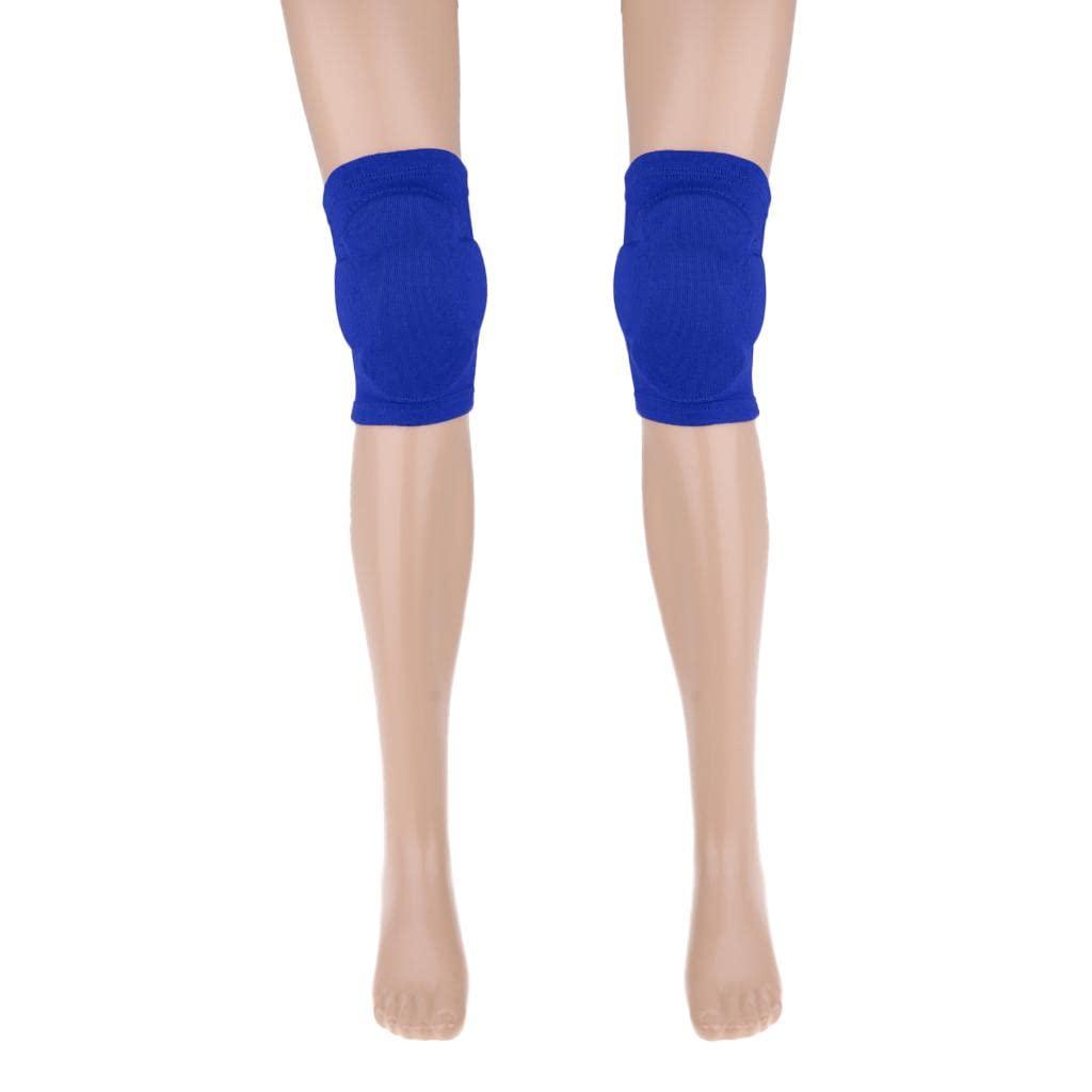 IVELECT Sports Knee Support Brace Protector Elbow Compression Sleeve Knee Blue