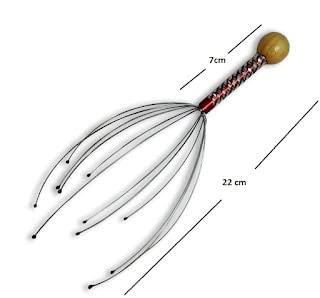 SSM Mart SSM Mart Head Scalp Massager | Machine Head Massager Scalp Scratcher 12 Fingers Head Scratcher For Head Massage Body Relaxing | Hair Massage for Pain Relief. (2)
