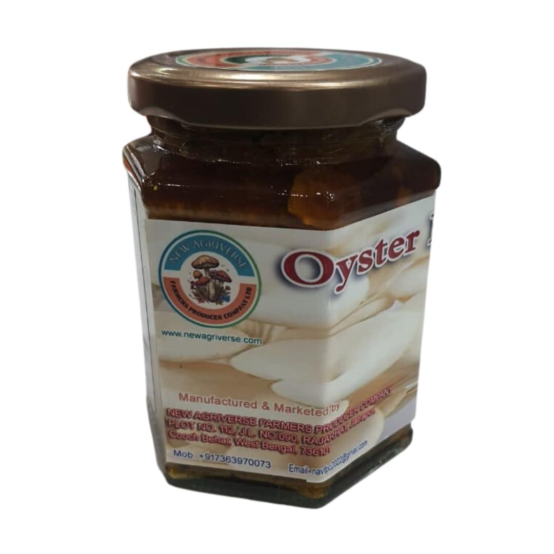 NEW AGRIVERSE FPC Gourmet Oyster Mushroom Pickle - 250 gm: A Flavorful Delight
