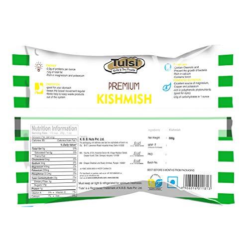 Tulsi Tulsi Rozana California Almonds, 1000g + Tulsi Indian Kishmish 500g