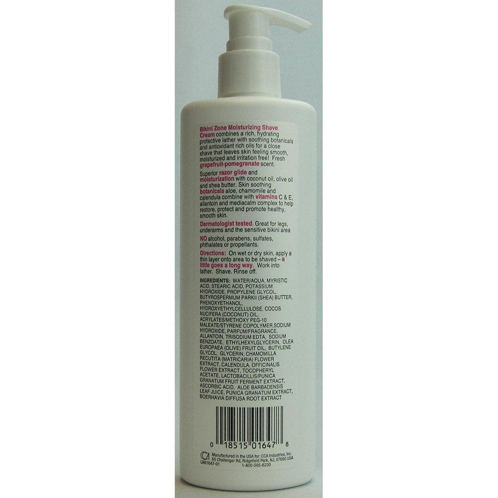 Bikini Zone Bikini Zone Moisturizing Shave Cream Grapefruit Pomegrante