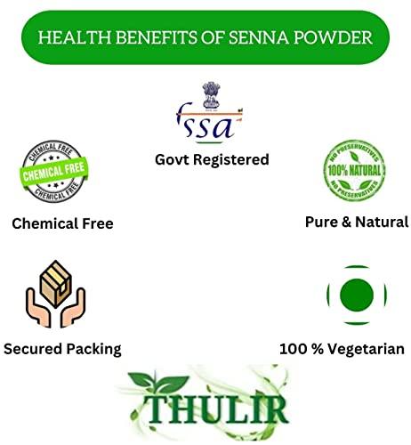 THULIR THULIR Tulsi Leaf Powder | Holy Basil Leaf Powder - 100 Gms| Ocimum Tenuiflorum