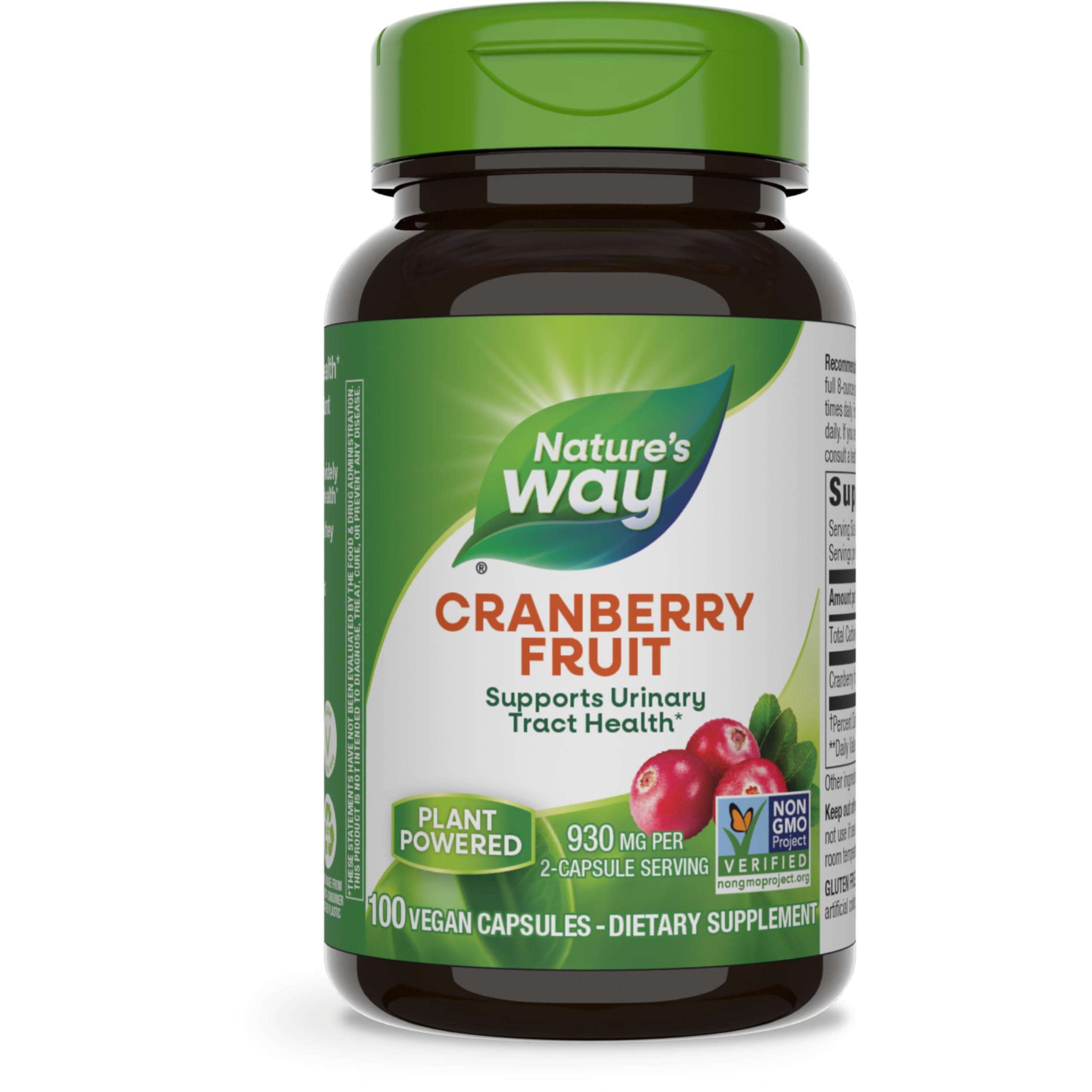 NATURE'S WAY Nature\'s Way Cranberry Fruit, 465 MG, FRUIT, 100 CAP
