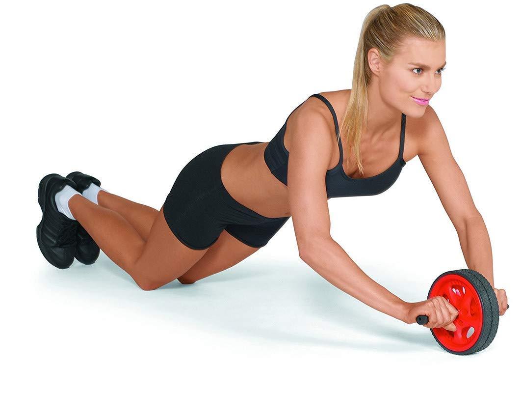 Fit div Fit Div Double Ab Wheel Roller/Carver/Abdominal Workout Safe