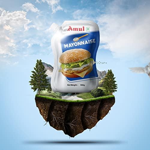 Amul Amul Mayonnaise Spout Pack 900g