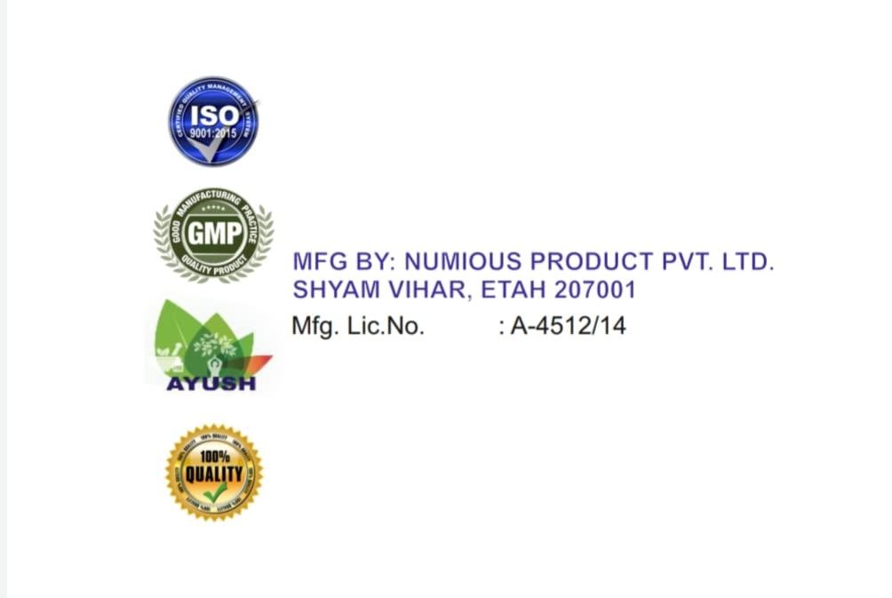 Compass Herbal Compass Herbal Gaso - G Ayurvedic Fast Result No Side Effect Medicine, Get Rid Gas Pains Indigestion and Bloating (60 Capsule)
