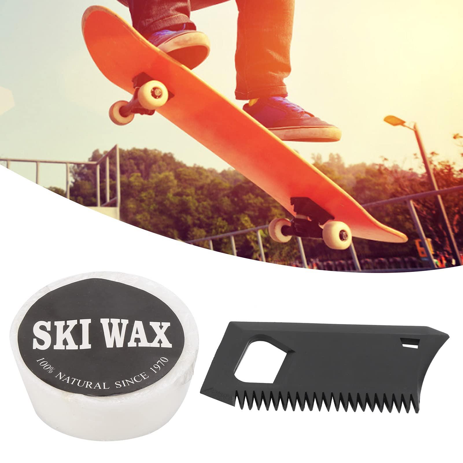 Worem Skimboard Waxes, AntiSlip AntiSlip Surf Wax Portable with Wax Comb for Skateboard for Skimboard