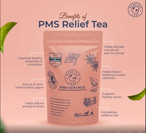 Dancing Leaf Dancing Leaf & Luke Coutinho - PMS Calm Cycle - Menstrual Soothing Tea - 100 Gms