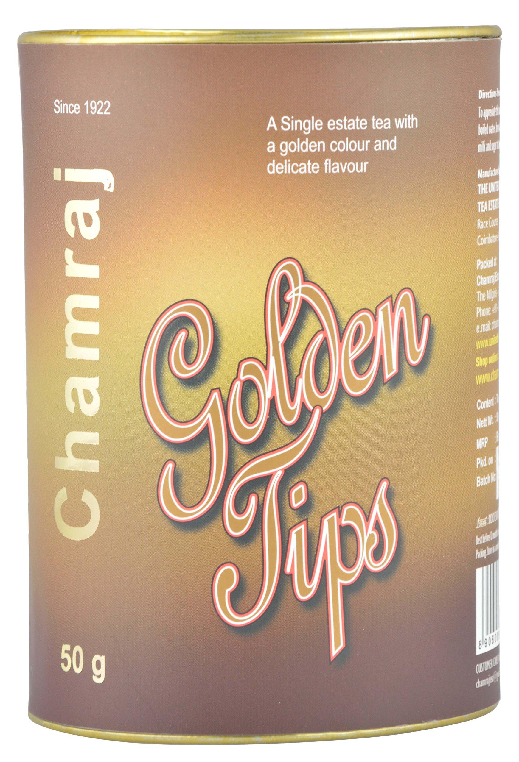 Chamraj Chamraj Single Estate Golden Color Single estate 50 gms | High grown | Natural Delicate Flavour Tea | Since 1922 | Own Plantation |